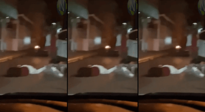 mujer golpeada